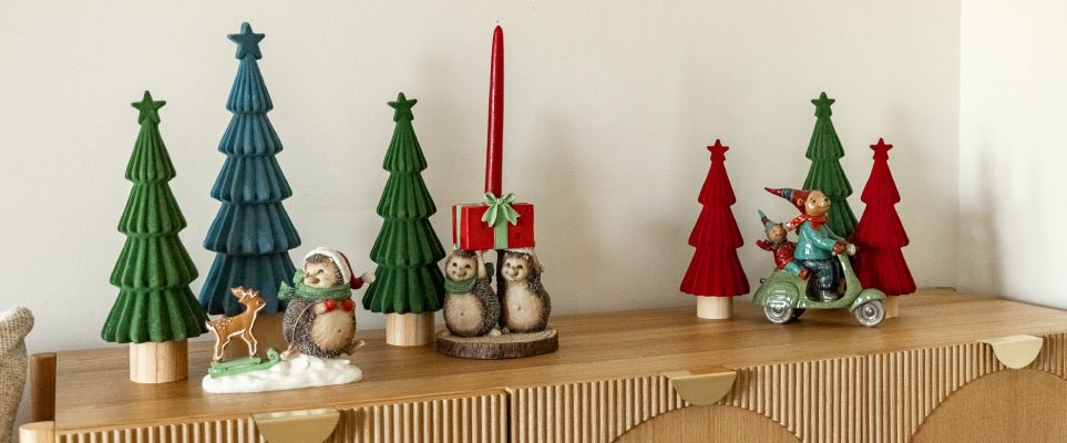 Como decorar um aparador no Natal: ideias para uma composição equilibrada - Gato Preto