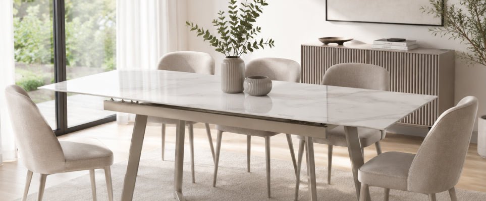 Como escolher a mesa de jantar: formato, medidas e espaço para circular - Gato Preto
