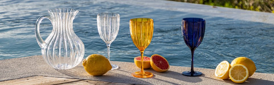 Como escolher os copos ideais: copos altos, baixos e para exterior - Gato Preto