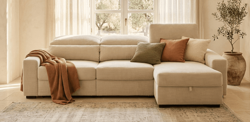 Sofá Keen: o sofá confortável que transforma a sua sala
