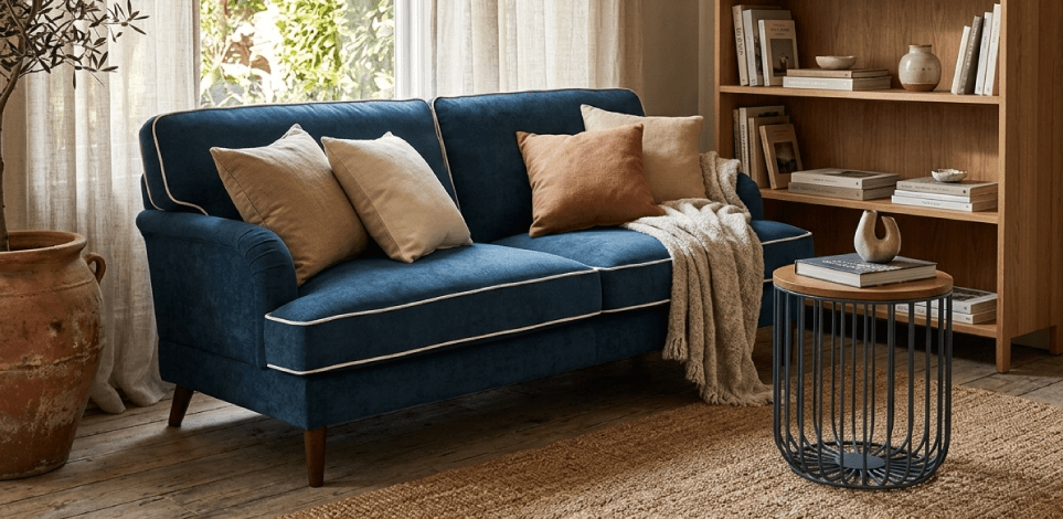 Sofás para salas pequenas | Gato Preto