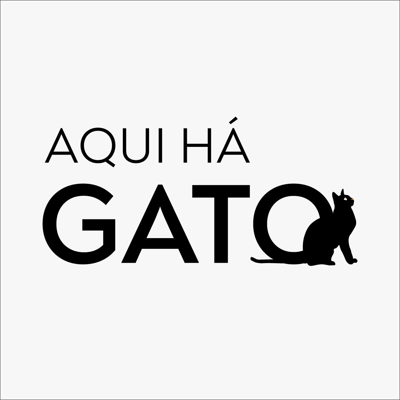 AQUI HÁ GATO - Gato Preto