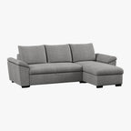 Sofá Cama com Chaise Longue Reversível e Arrumação PORTMAN