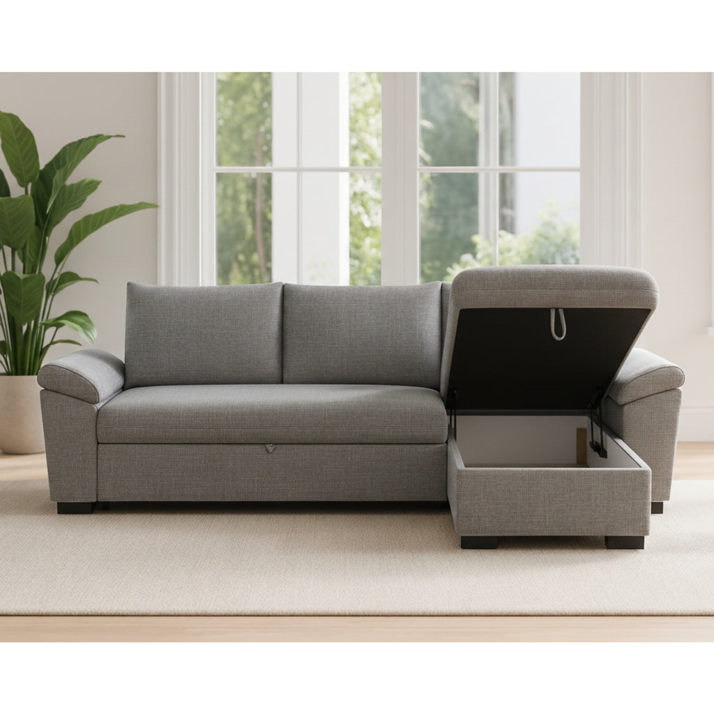 Canapé-lit 3 places avec chaise longue - Portman