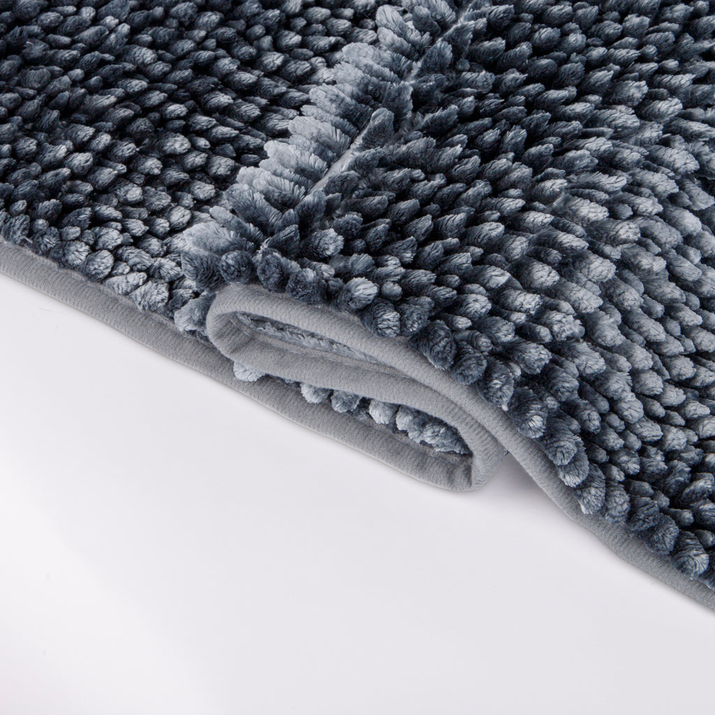 Tapis de bain gris foncé 60x90 cm FIVE STARS