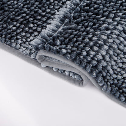Tapis de bain gris foncé 60x90 cm FIVE STARS
