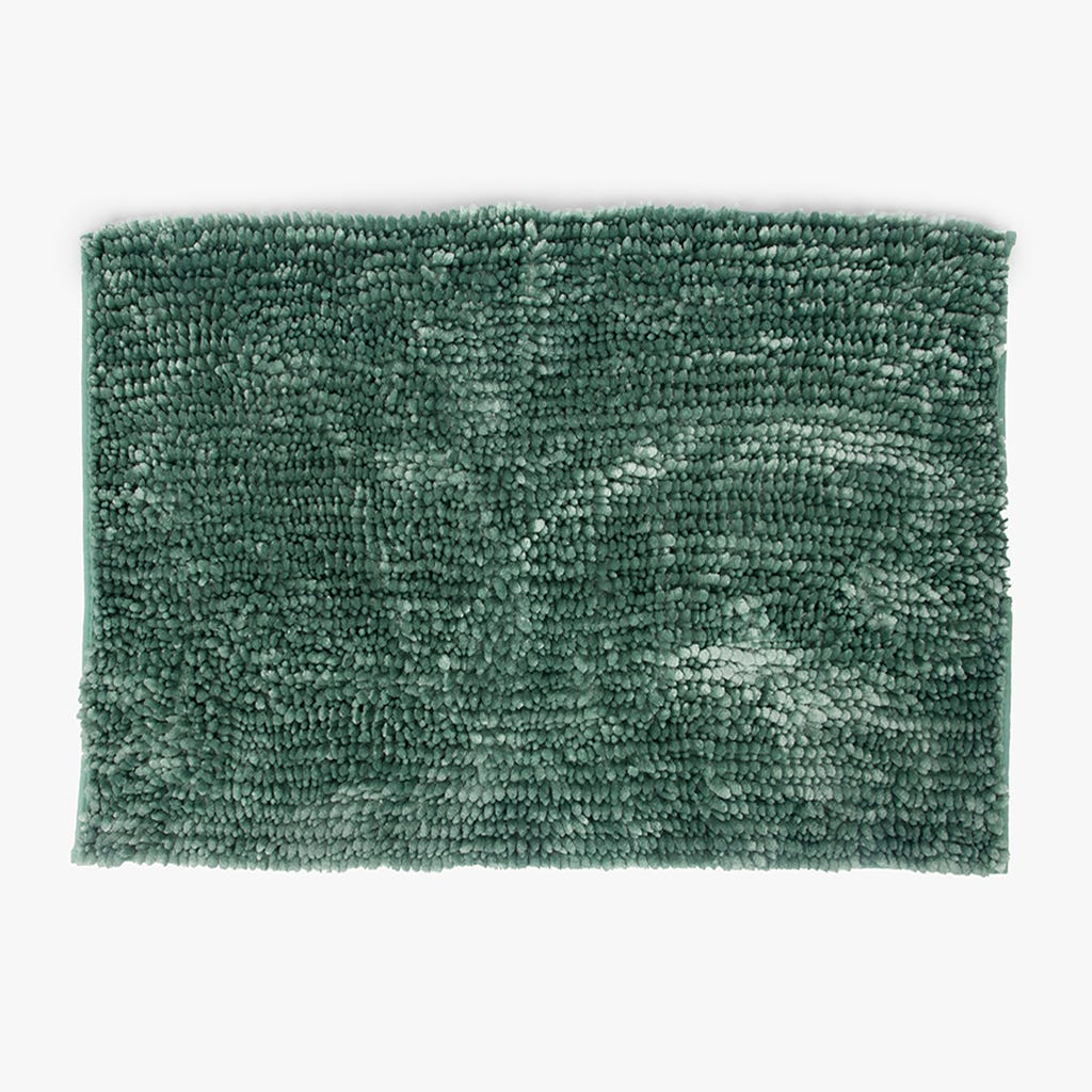 Tapete de Banho Chenilla Brilhante Verde FIVE STARS