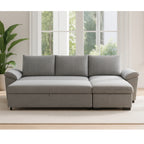 Sofá Cama com Chaise Longue Reversível e Arrumação PORTMAN