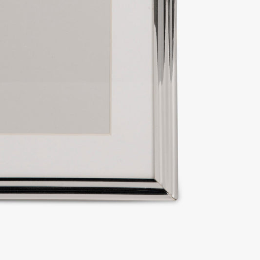 Picture frame plain silver 13x18cm SHINY&BRUSHED