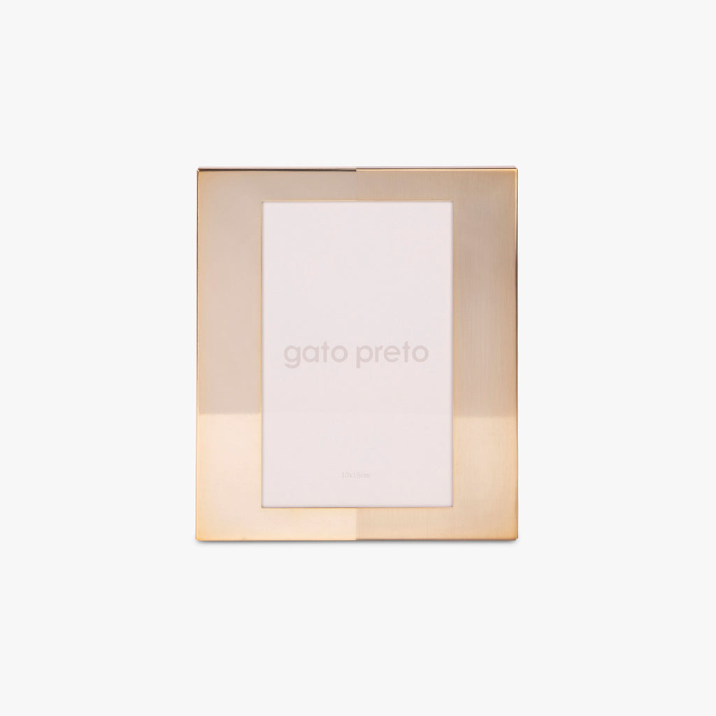 Frame Golden Tones 10x15 SHINY & BRUSHED