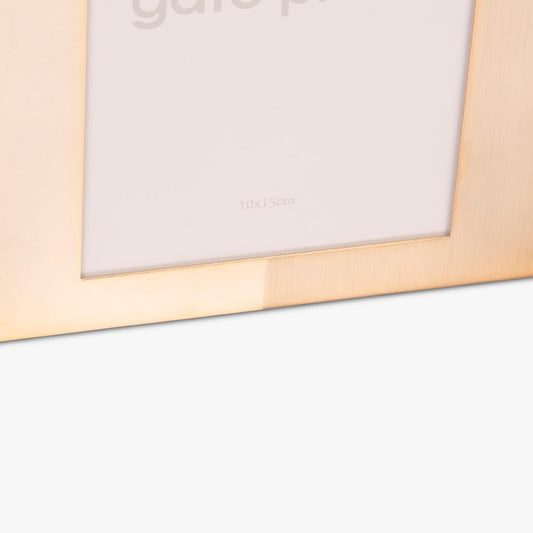 Picture frame gold 10x15cm SHINY&BRUSHED