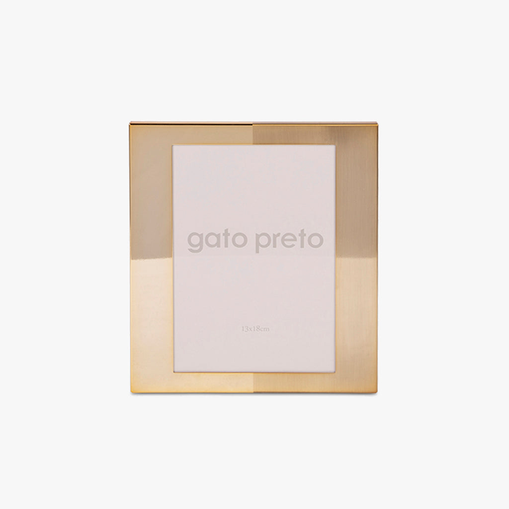 Frame Golden Tones 13x18 SHINY & BRUSHED