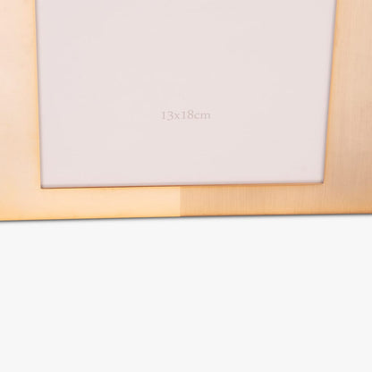 Picture frame gold 13x18cm SHINY&BRUSHED
