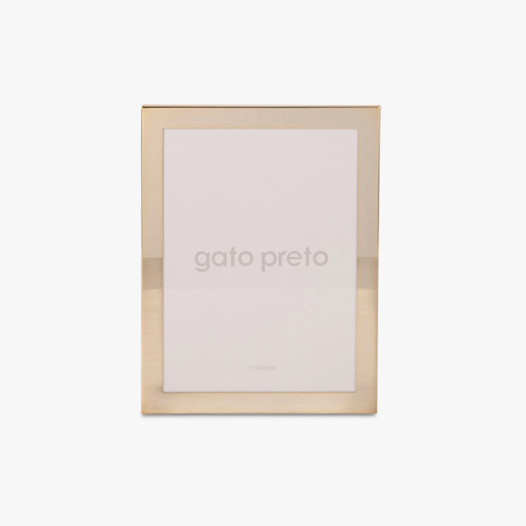 Moldura Tons Dourado 15x20 BRILLANTE Y CEPILLADO