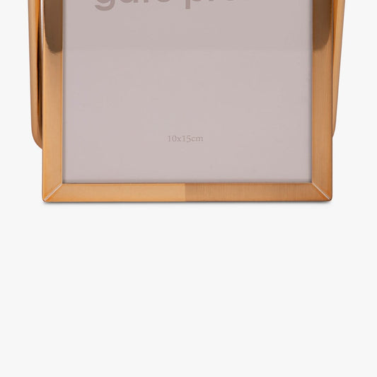 Picture frame gold 10x15cm SHINY&BRUSHED