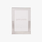 Silver Tone Frame 10x15 SHINY & BRUSHED