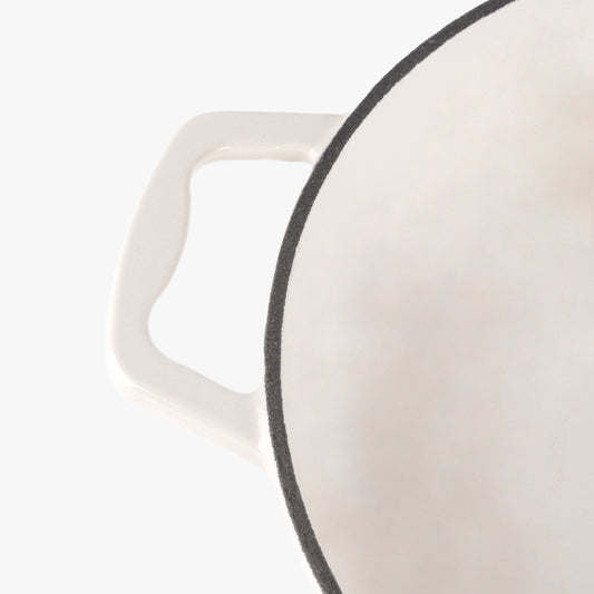 Cacerola hierro fundido Blanco D28 cm | 3,4L CHEF
