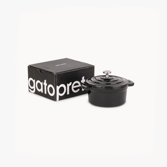 Cacerola mini hierro fundido Negro D10cm | 0,25 L CHEF