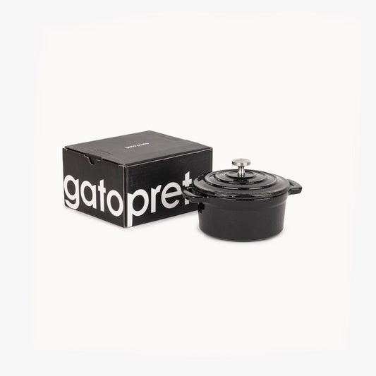 Caçarola mini ferro fundido preta D10cm | 0,25 L CHEF