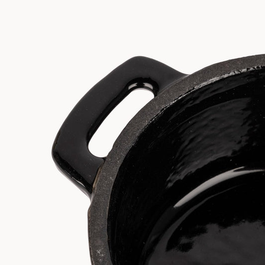 Caçarola mini ferro fundido preta D10cm | 0,25 L CHEF