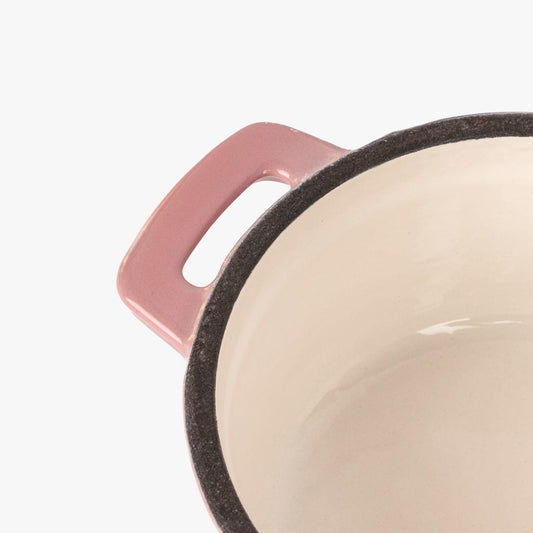 Caçarola mini ferro fundido rosa D10cm | 0,25 L CHEF