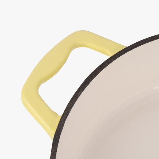 Casserole fer fondu jaune D28 cm | 3,4L SUMMER PASTELS