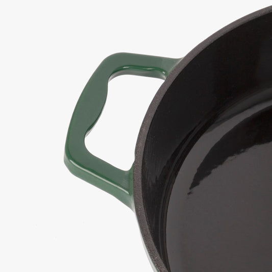 Caçarola ferro fundido verde escuro D28 cm | 3,4L CHEF