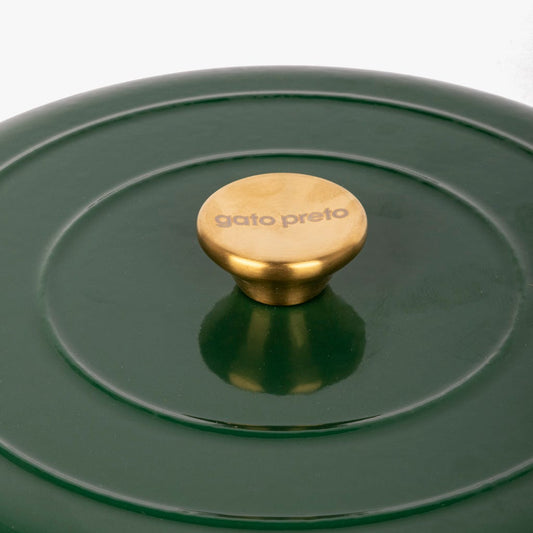 Caçarola paella ferro fundido verde D30 cm CHEF