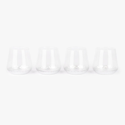 Vaso plata (juego 4) BLISS