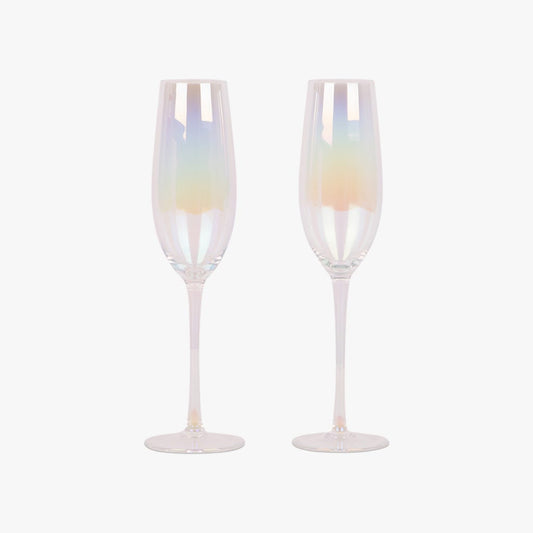2 Copas flautas Rainbow ÍRIS