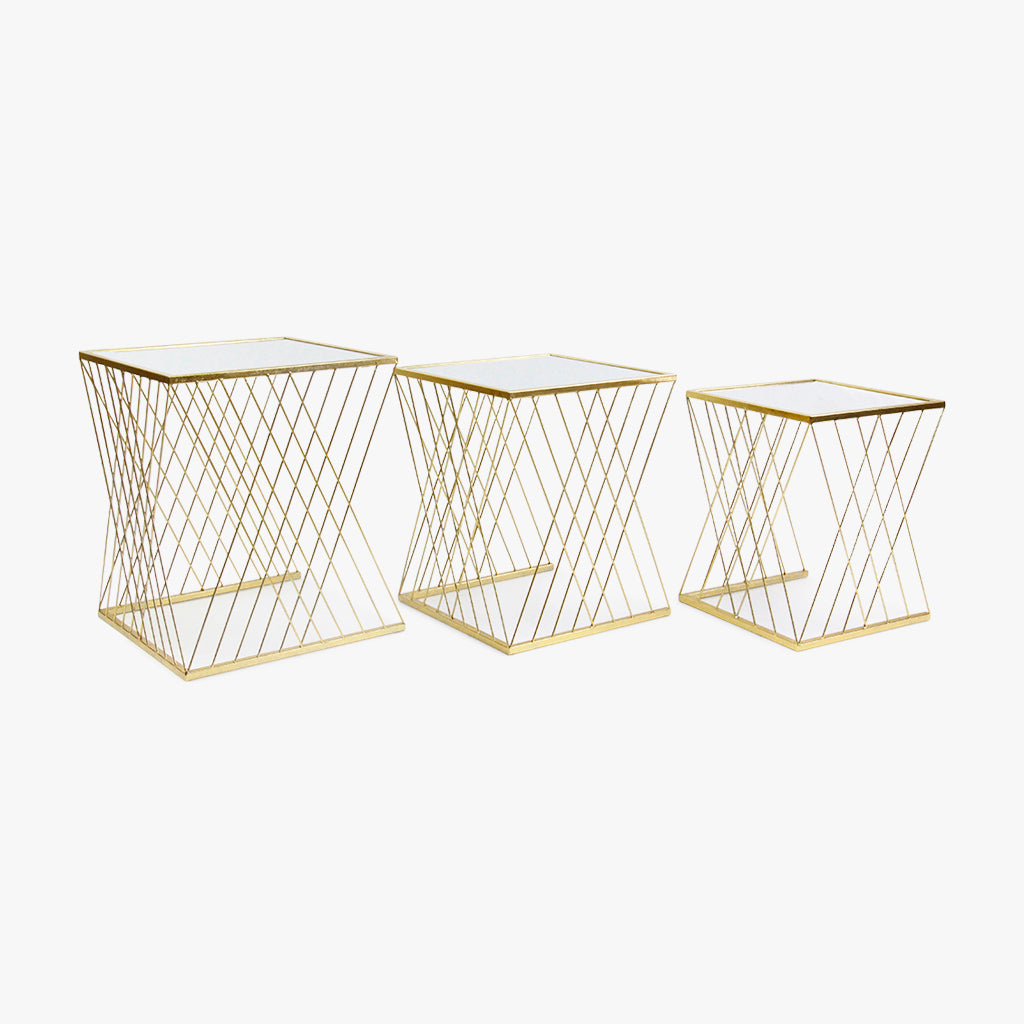 Conjunto de 2 Mesas de Apoio HOBART
