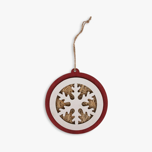 Ornement flocon de neige VM 11cm