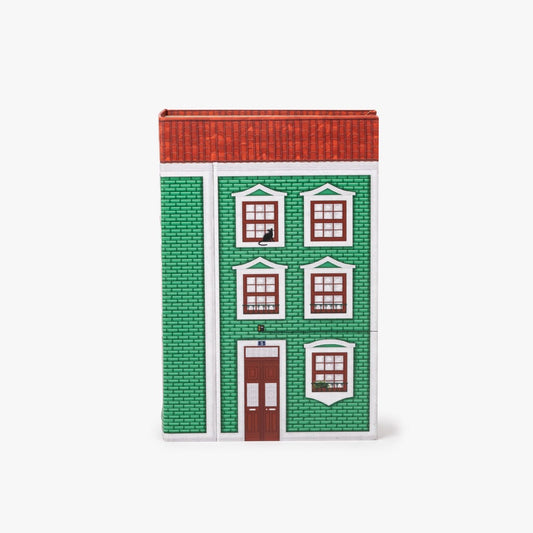 Caixa livro verde 33x22cm VILLAGE