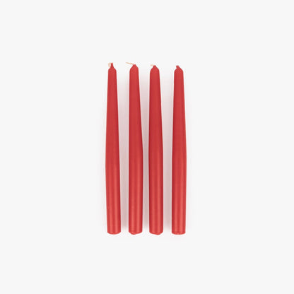 Conjunto de Velas Castiçal Vermelha NOX
