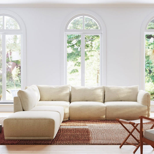 Sofa modular bege COTILLARD