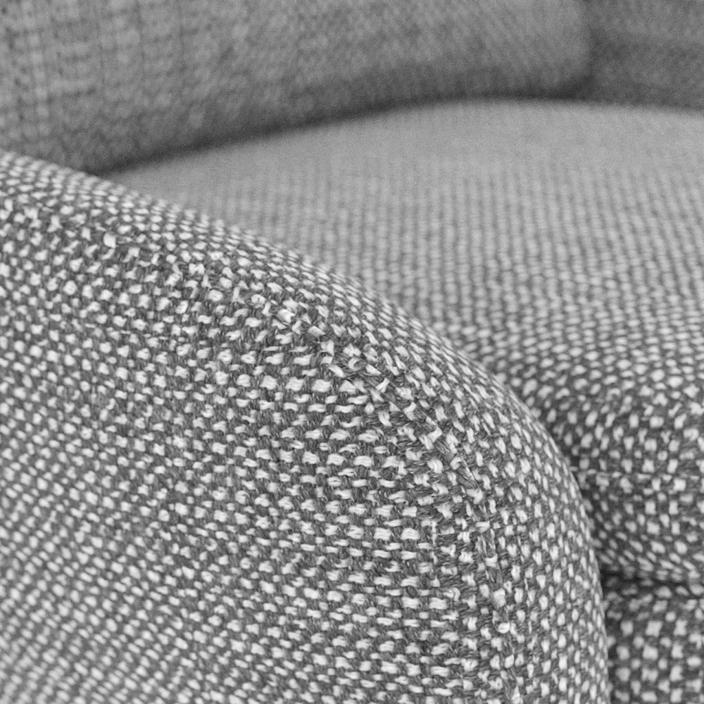 Grey armchair BULLOCK