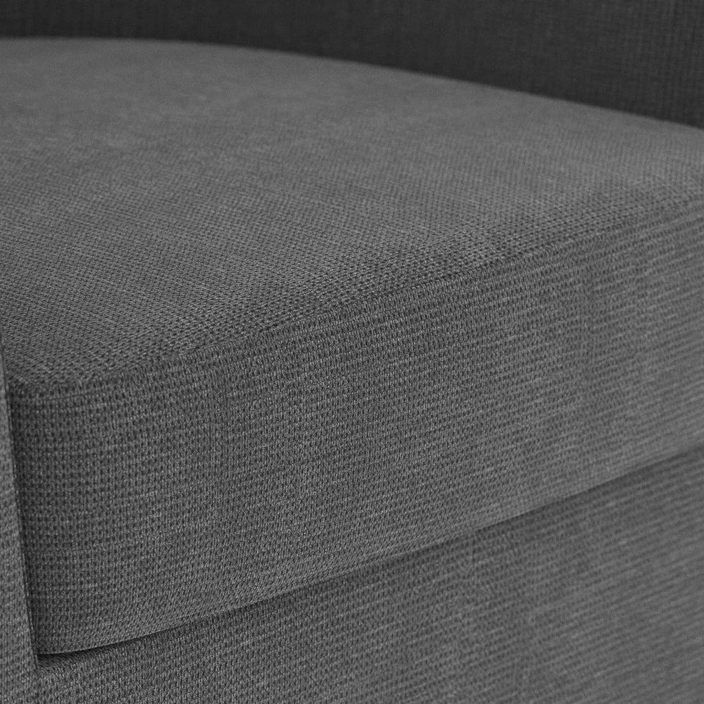 Armchair swivel anthracite DUPARC