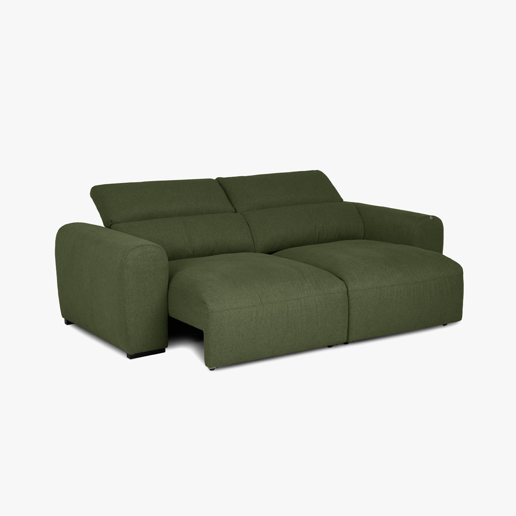 Green sofa bed DEEP