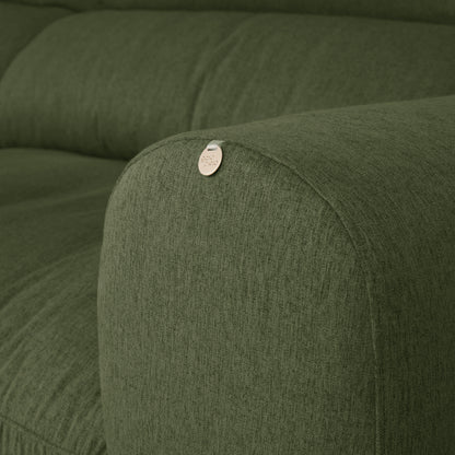 Green sofa bed DEEP