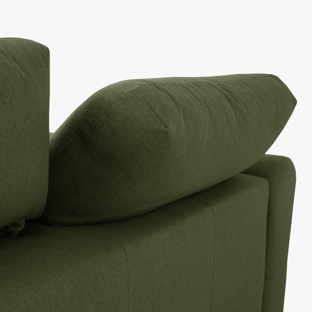 Green sofa bed DEEP