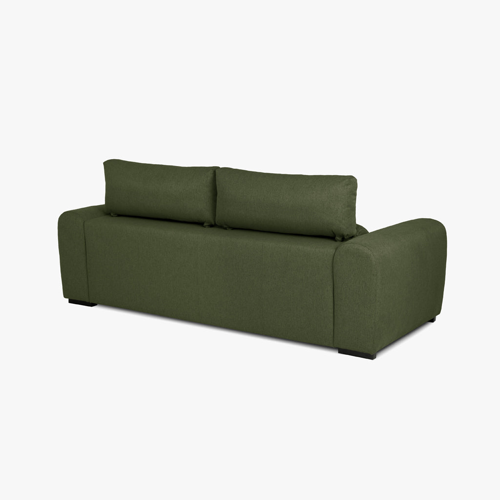 Green sofa bed DEEP