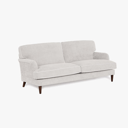 Sofá de 3 plazas SPENCER color topo/beige