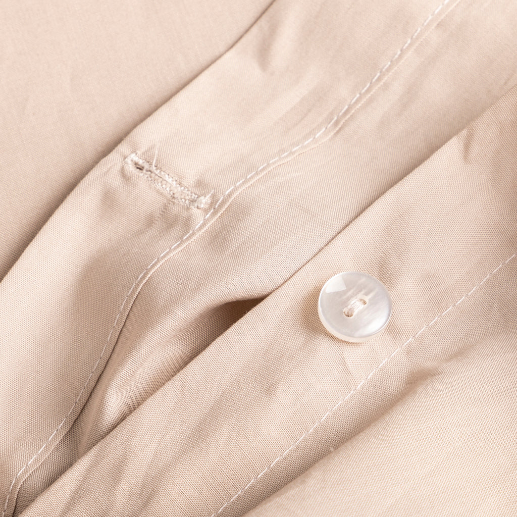 Housse de couette sable percale - Lit 140/160 (240x220cm) SA