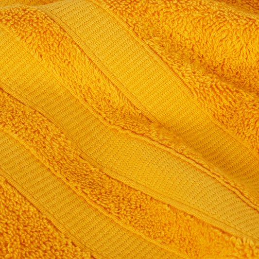 Conjunto Toalhetes de Algodão Amarelo 4EVERYDAY