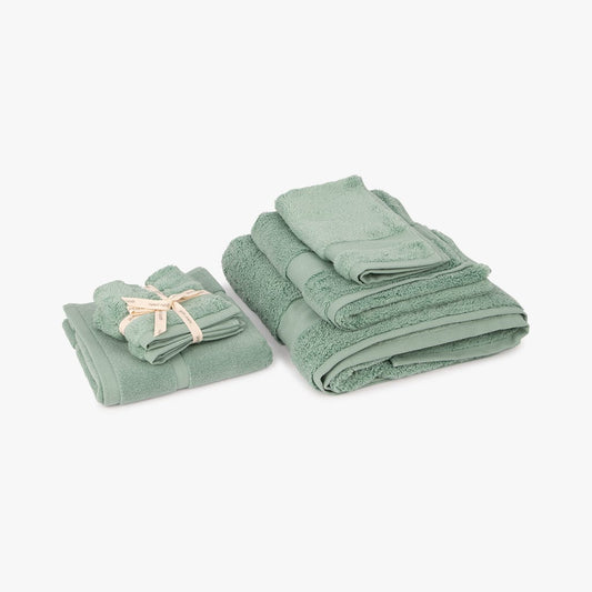 Toalha de banho verde 30x50cm FIVE STARS
