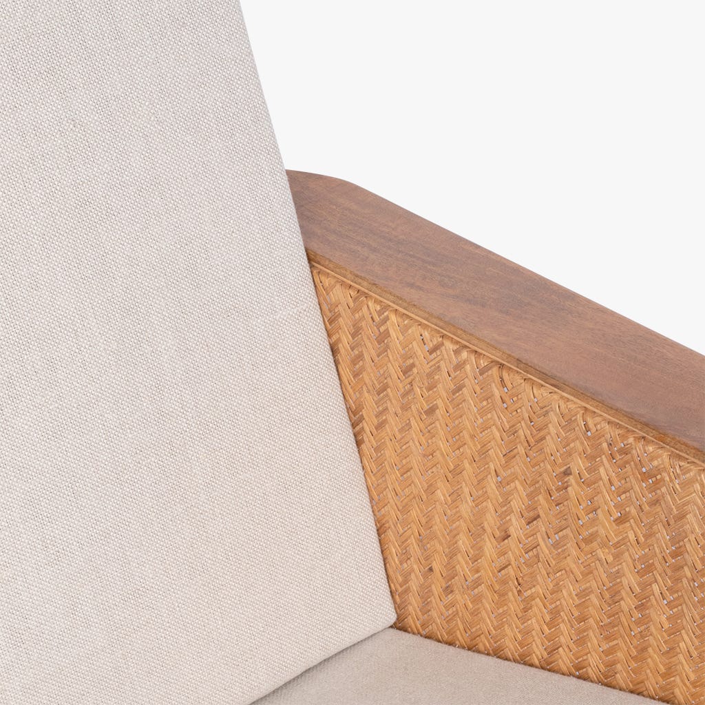 Armchair rattan VIVALDI