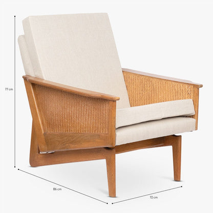 Armchair rattan VIVALDI