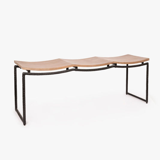 Stool wood 120x35x46 cm NAMUR