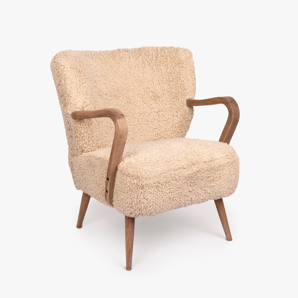 Armchair natural VERDI