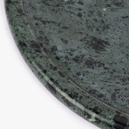 Boleira em Mármore Verde com Câmpanula em Vidro MARBLE